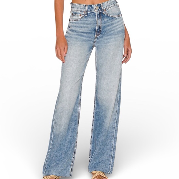 rag & bone Denim - NEW NWT Rag & Bone Logan Wide Leg